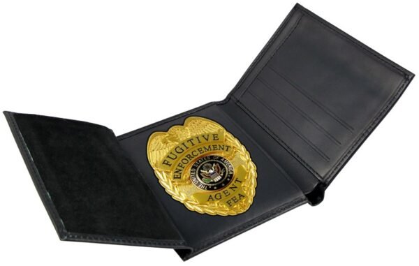 Badge Holder Trifold Wallet